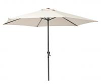 Зонт садовый 2,6м, коричневый